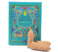 Golden India White Sage High Perfume Conos de incienso de reflujo