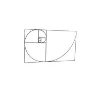 Golden Section Sillines - Herramienta de medición de relación acrílica, divisor de geometría de precisión | Herramienta de media dorada, regla ajustable para artistas, diseñadores, arquitectos