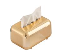 Golden tissueBox - Decorative Luxury Holder, Elegant Gold Organizer, Stylish Bathroom Accessory, Desktop tissueStorage, Durable Home Decor With | Sophisticated tissueBox Design For Bedroom Office L