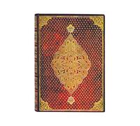 Golden Trefoil Midi Lined Hardcover Journal (Elastic Band Closure)