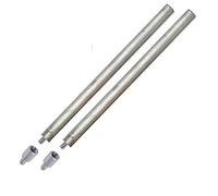 GOLDMAN SERVICE | 2 Ánodos de magnesio 22x350mm para termo eléctrico + 2 adaptadores métrica M8 a M6 : Ánodo sacrificio para calentador compatible con Grandes Marcas