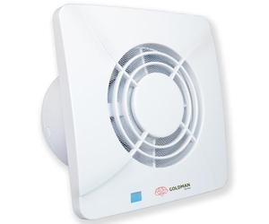 GOLDMAN SERVICE | Extractor de Baño Silencioso Ventilador Extractor de Aire Potente Anti Humedad Olores Válvula Antirretorno y Mosquitera | Diámetro: 100 milímetros 12W