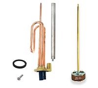 GOLDMAN SERVICE | Kit Reparación Termo Eléctrico | Resistencia 2000W, Ánodo Magnesio, Termostato, Junta de Goma, Tornillo (2000W)