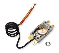 GOLDMAN SERVICE | Termostato de Seguridad para Termo Calentador de Agua Eléctrico Activación Automática a 93ºC | Bulbo Sonda 500mm | Fácil Rearme Manual