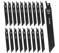 Goldoars 20 Piezas de Hojas de Sierra Recíproca 150mm 18TPI