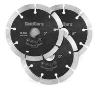 GoldOars Discos de Diamante 125 mm Pack de 3 Discos de Corte Ultra Delgados