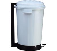 Goliat de 95 litros cubo con pedal DENOX - FAMESA White