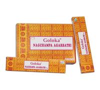 INCIENSO GOLOKA NAG CHAMPA 16 GR AMARILLO