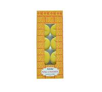 GOLOKA Nag Champa - Vela de té (10 unidades, 10 unidades)