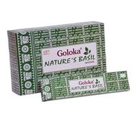 Goloka Nature's Incienso Albahaca 12x15 g