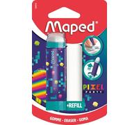 Goma de Borrar Maped Pixel Party - Borrado Perfecto, Diseño Innovador - Ideal para Estudiantes - Maped