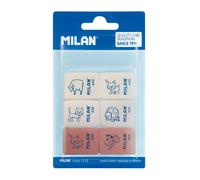 Goma De Borrar Milan 430 Blister De 4 Unidades 420 Blister De 4 Unidades 445 Blister De 6 Unidades