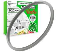 Goma para Olla a Presion con Código Original 038-667-00-205/0 3866700205 para Fissler Diámetro Ø 22 cm - Garantía de 5 Años - ONIX TECH