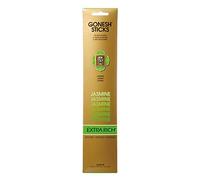 Gonesh Extra Rich Jazmín - Incienso Tipo Hindú de Larga Duración 60 Minutos 20 Barritas