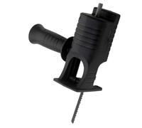 Gonetre Convertidor de Taladro Eléctrico a Sierra, Cabezal de Conversión de Motosierra con Adaptador de Sierra Alternativa Extraíble de 3 Cuchillas para Cartón Plástico de Madera