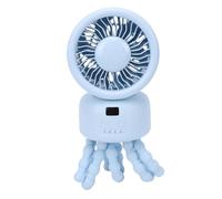 Gonetre Ventilador con Clip para Cochecito de bebé, Ventilador de | Motor Silencioso sin Escobillas, Construcción de ABS, Diseño Portátil para Uso en Exteriores o en el Hogar, Recargable por