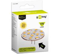 Goobay 30586 energy-saving lamp blanco cálido 3000 k 2 w g4 e