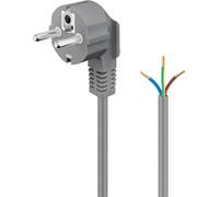 Goobay 50082 cable de contacto de protección acodado para el montaje/