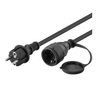 Goobay 71475 Alargador de alimentación con IP44 para Uso en Exteriores; alargador Impermeable con Toma de Contacto de Tierra (Tipo F, CEE 7/4) > Clavija Contacto Tierra (Tipo F, CEE 7/7) 10 m