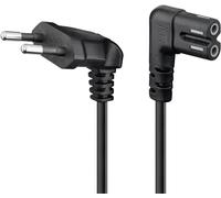Goobay 73019 cable de transmisión negro 2 m cee7/16