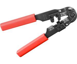 Goobay 77124 crimpadora herramienta para prensar negro, rojo