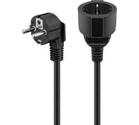 Goobay 94700 cable alargador acodado de alimentación/enchufe con toma