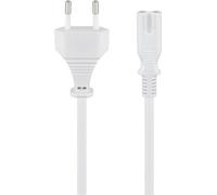 Goobay 96035 cable de transmisión blanco 1,8 m cee7/16 c7 acoplador