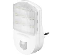 Goobay Sensor de movimiento 96500, infrarrojos, alámbrico, blanco, corriente alterna