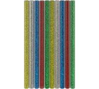 Goobay barras de pegamento caliente con purpurina 11 mm, 10 unidades e