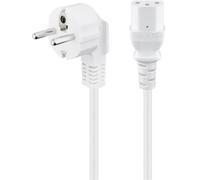 Goobay cee 7/7 - c 13 blanco 1,5 m cee7/7 c13 acoplador
