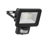 goobay detector de movimiento - Foco LED W - Luz blanca neutra 4000 K - 1700 lúmenes - Ángulo de haz de 100 Grado de protección IP65 - Negro, 20 Watt
