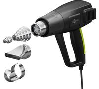 Goobay pistola de aire caliente 1500 w con pantalla lcd, control de te