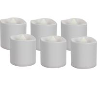 Gooby 64603 velas de té led con mando a distancia/velas con parpadeo