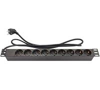 Good connections® regleta de 19 pulgadas (1he) ? enchufe con protec