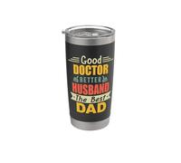 Good Doctor Better Husband The Best Dad For Fathers Day Vaso térmico de acero inoxidable de doble pared