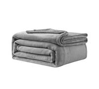 Good Nite Manta de Forro Polar mullida de 200 x 230 cm para sofá, Manta Grande y Suave para Adultos, cálida, Lavable a máquina (Gris, King)