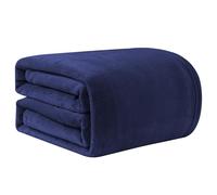 Good Nite Microfibra Mantas para Sofa, Manta Polar Sofa Extra Suave, Manta de Franela Cálida y Suave para Sofá Grande, Manta Cama, Colcha (Azul Marino, 150 x 200 cm)