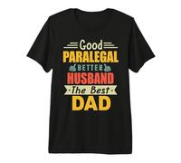 Good Paralegal Better Husband The Best Dad For Fathers Day Camiseta Premium