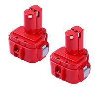 Goodexo 2 Piezas de Repuesto para Makita Batería 12V 3.6Ah NI-MH Repuesto para Makita PA12 1220 1222 1233 1234 1235 1235F Batería de Herramientas