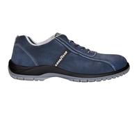 Goodyear G138/3052C - Zapatos de Seguridad Unisex S1P SRC - Piel Serraje Azul - Protección Composite - Antideslizante - Ideal para Trabajo Interior y Exterior - Talla 37