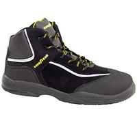Goodyear G1388602C - Botas de Seguridad Unisex - Nobuk Negro S3 SRC - Protección Superior para Diversas Actividades Laborales - Talla 42