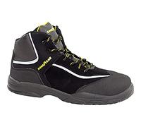 Goodyear G1388602C - Botas de Seguridad Unisex - Nobuk Negro S3 SRC - Protección Superior para Diversas Actividades Laborales - Talla 37