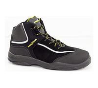 Goodyear G1388602C - Botas de Seguridad Unisex - Nobuk Negro S3 SRC - Protección Superior para Diversas Actividades Laborales - Talla 48