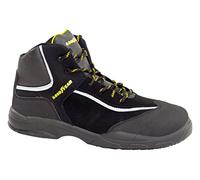 Goodyear G1388602C - Botas de Seguridad Unisex - Nobuk Negro S3 SRC - Protección Superior para Diversas Actividades Laborales - Talla 44