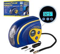 Goodyear Inflador de Aire Digital para neumáticos de Coche con Pantalla Digital | Presión preestablecida | Juguetes inflables | Piscina | Antiestallido