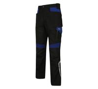 Goodyear Workwear GYPNT010 - Pantalones de trabajo para hombre, con bolsillos y bolsillos, color negro/azul real, talla 30 Long