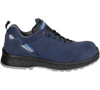 Goodyear Zapatos de Seguridad S1P de Gamuza Azul, Zapatos de Trabajo Talla 40