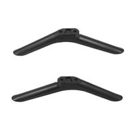 GOOHOCHY Base de TV para Smart TV de 32 Pulgadas, Soporte de Montaje para TV con Tornillos, Patas Negras de plástico Antideslizantes, 1 par para múltiples Habitaciones