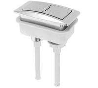GOOHOCHY Botón de Inodoro de Doble Descarga de Abs para Tanque de Agua, Diseño Único Fugas, Accesorio Versátil para Reemplazo de Pulsador en Inodoro