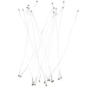 GOOHOCHY Cortador de Queso Cable de Acero Inoxidable Plata para Uso Doméstico, 15 Piezas, Corte Preciso y Control de Grosor, Adecuado para Hogares y Loncheras